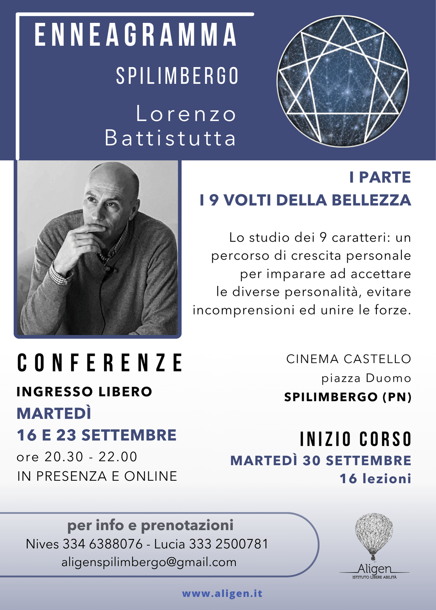 Spilimbergo Enneagramma_volantino per Conferenza